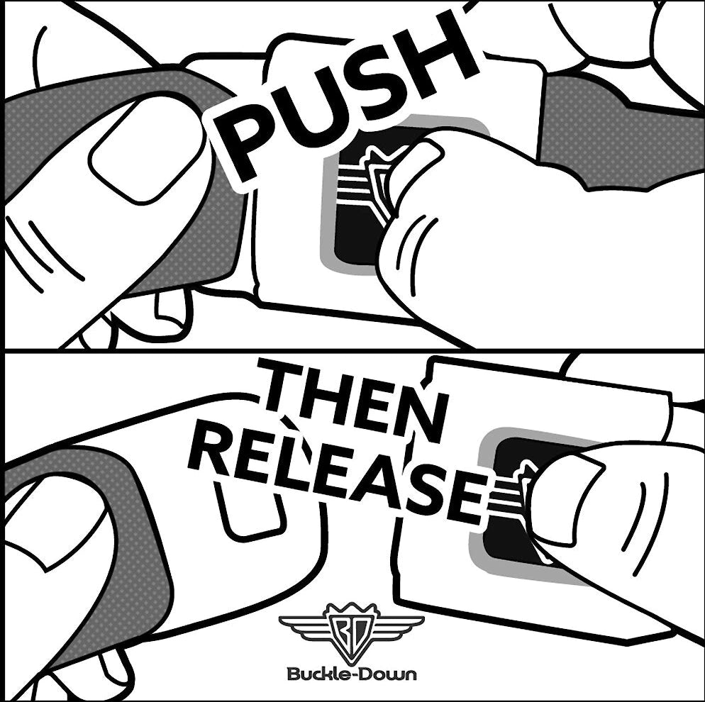 Buckle-Down Minnie Mouse Pink Polka Dot Seatbelt Buckle Dog Collar