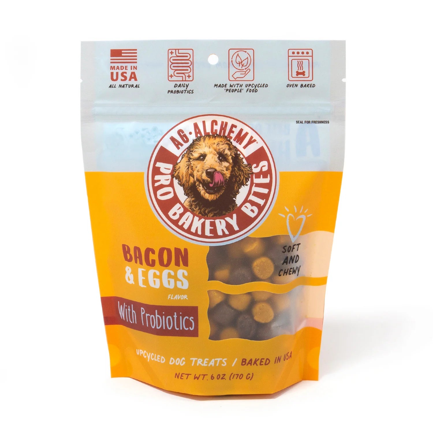Ag-Alchemy Pro Bakery Bites Soft & Chewy - Bacon & Eggs Dog Treats
