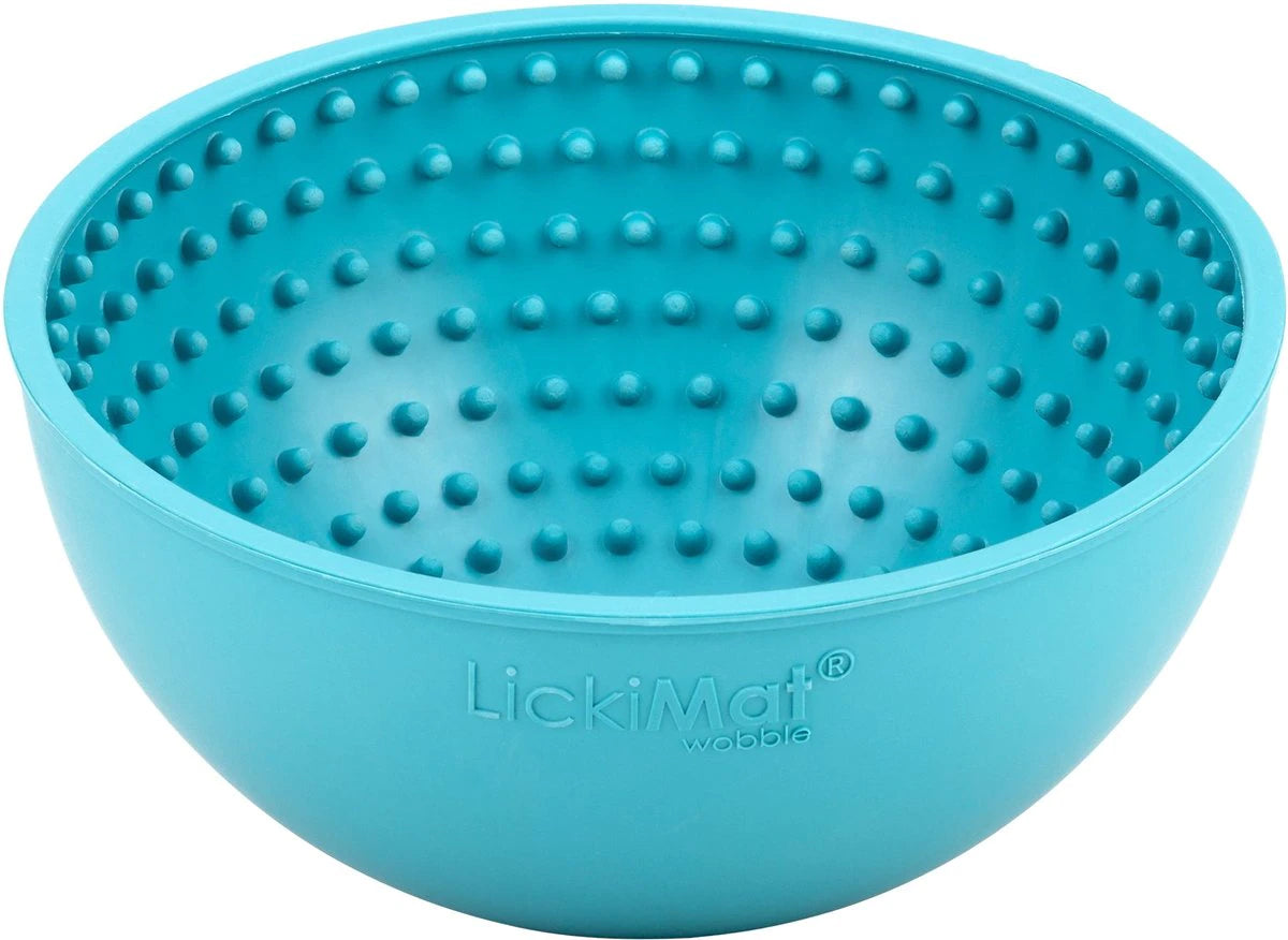 LickiMat Wobble Slow Feeder Dog Bowl