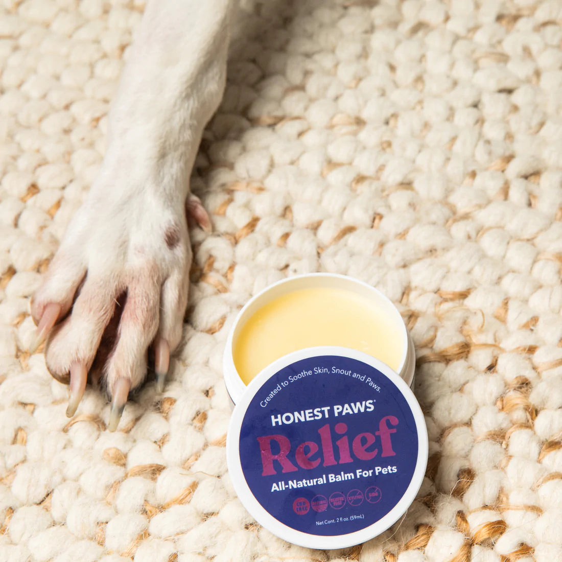 Honest Paws Relief Paw Balm