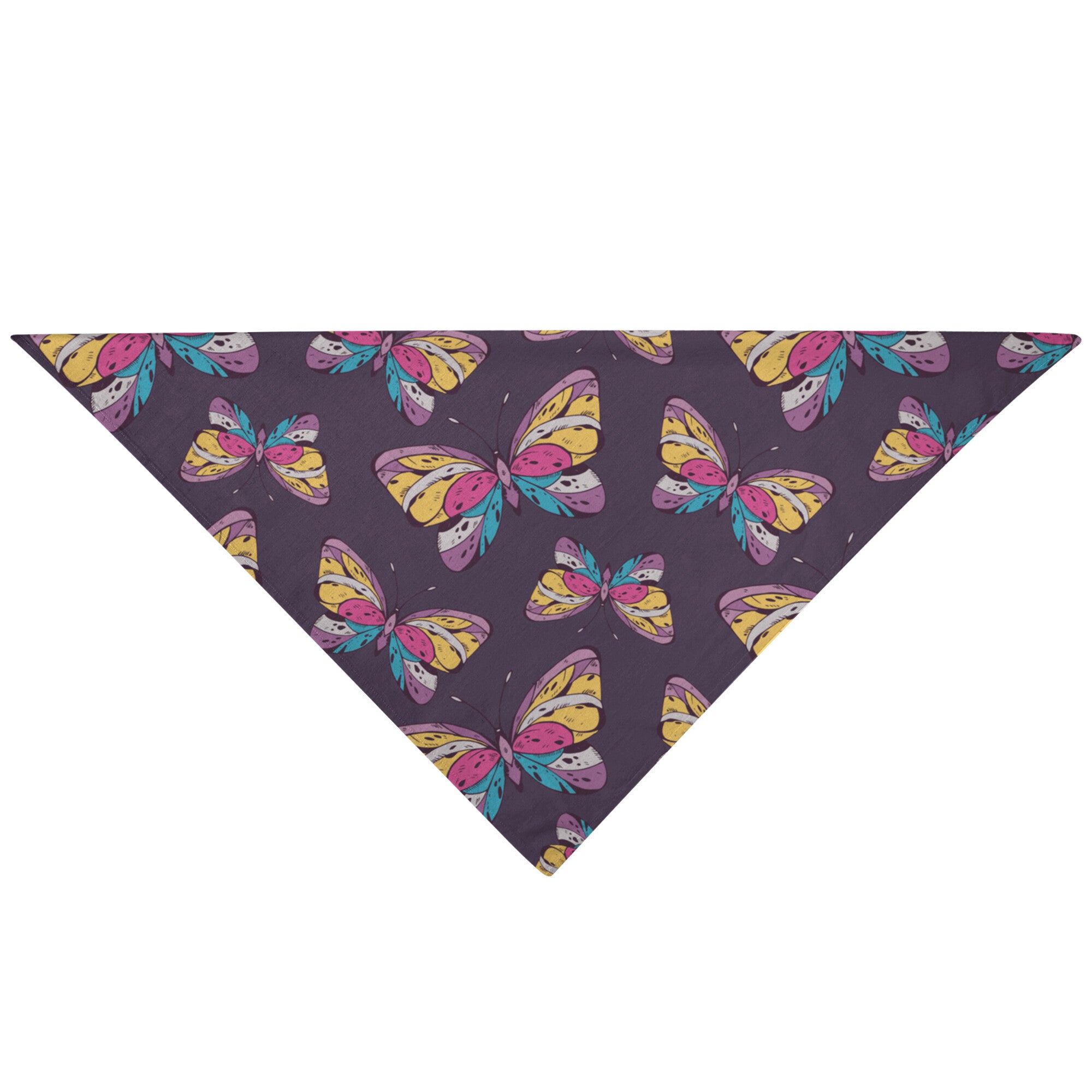 Abstract Butterfly Dog Bandana