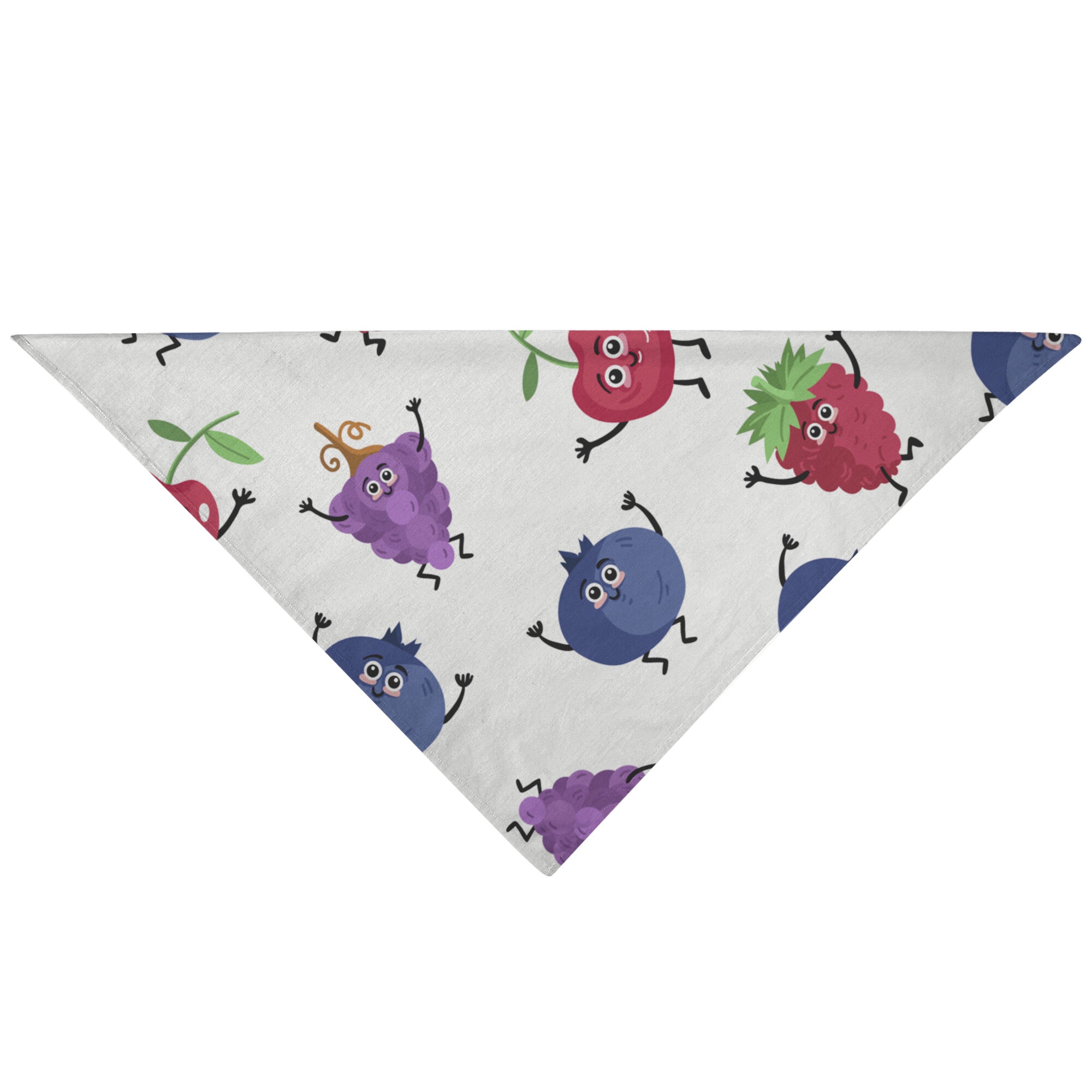 Cartoon Fruit Dog Bandana