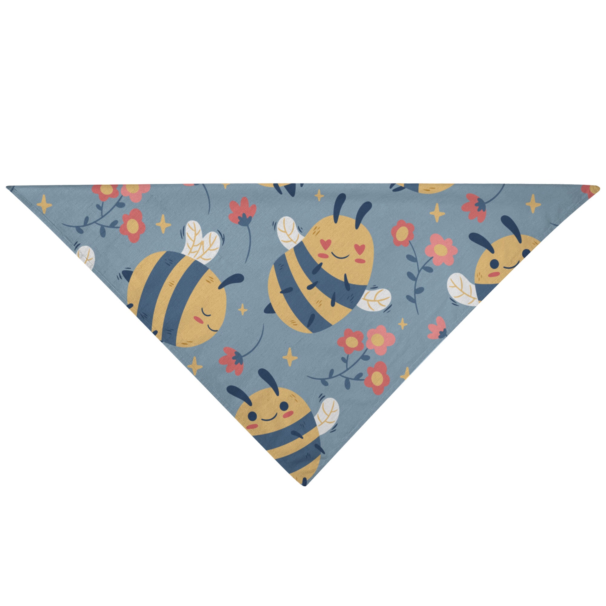 Cute Bees Dog Bandana