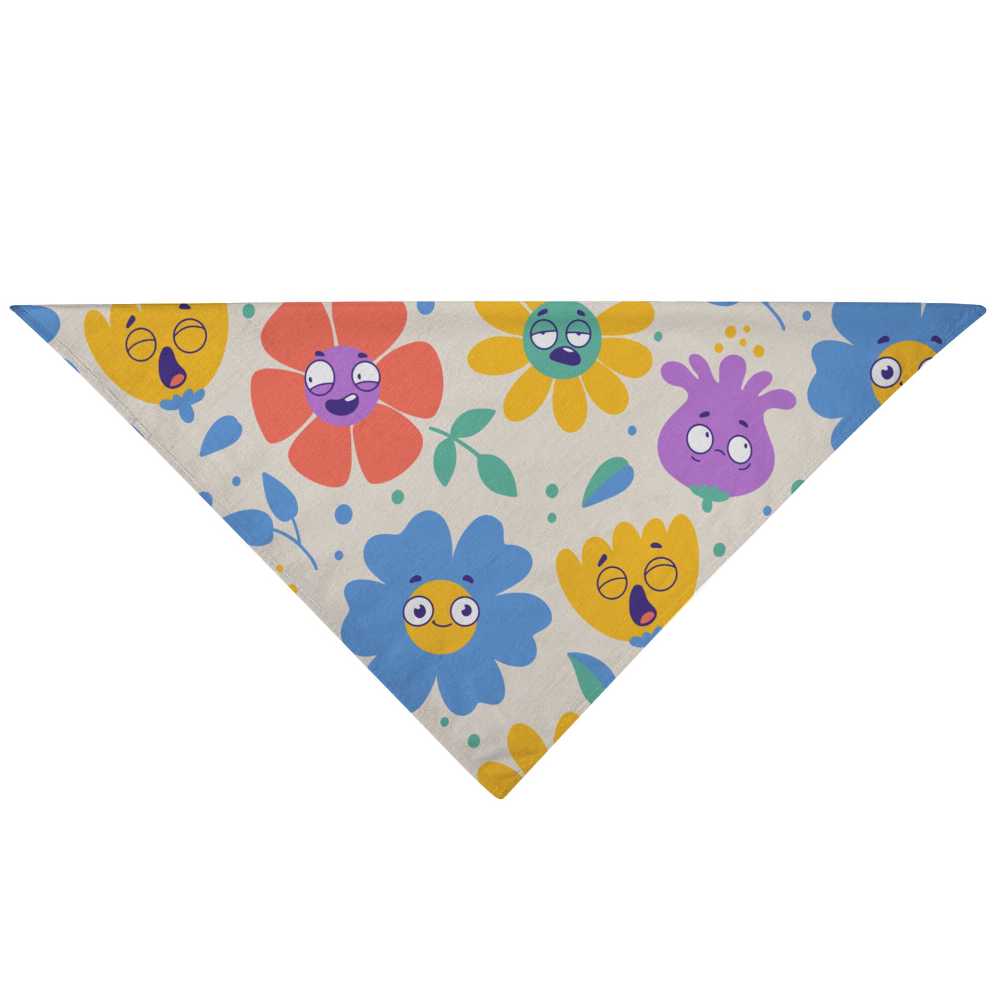 Cute Flowers Dog Bandana