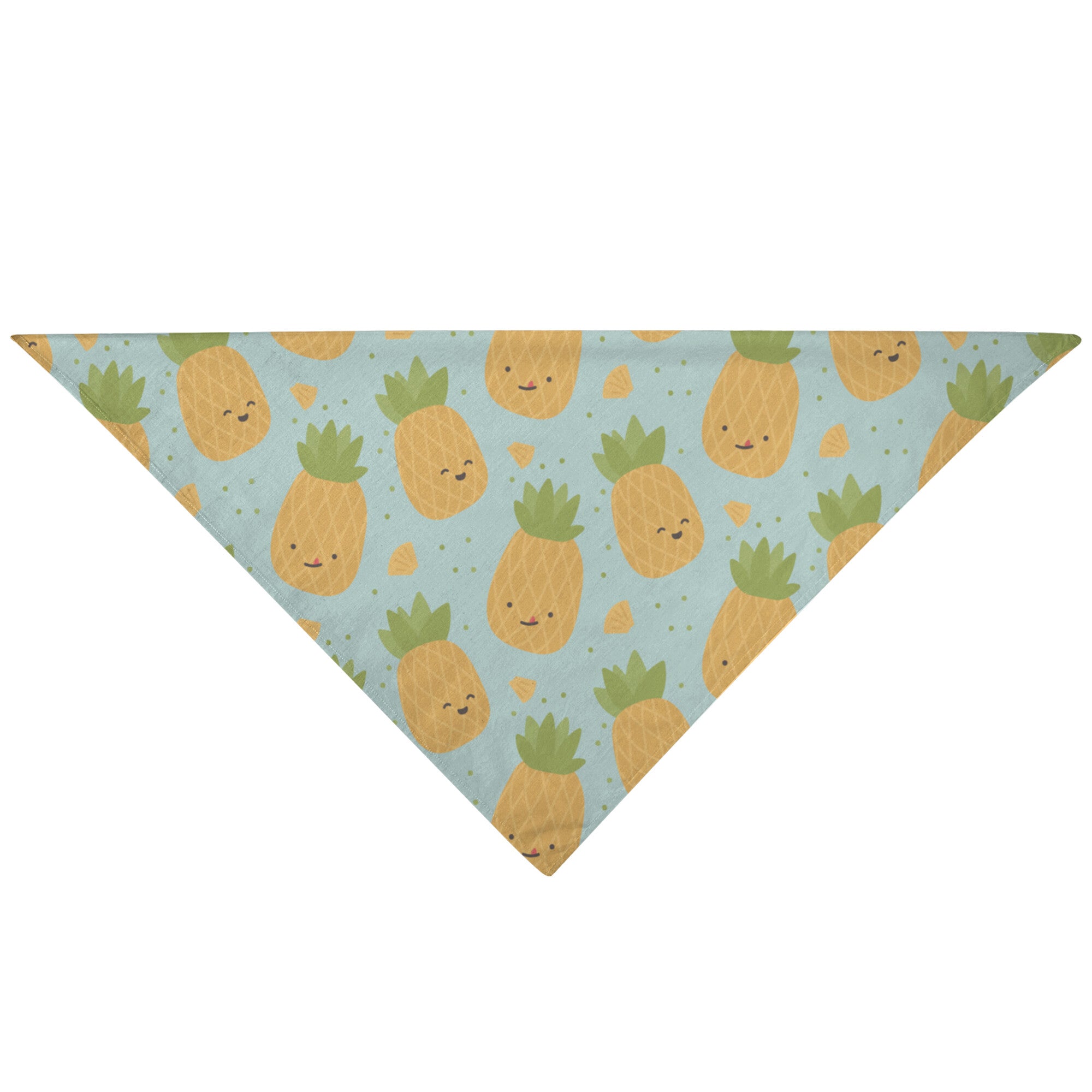 Cute Pineapple Dog Bandana
