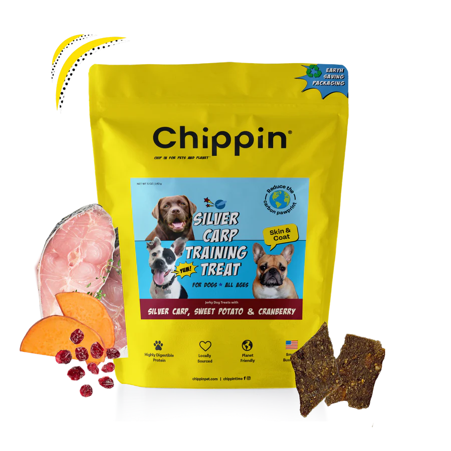 Chippin Silver Carp Jerky Dog Treats