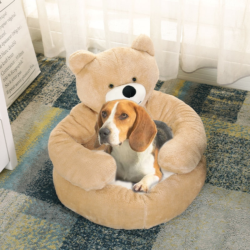 Teddy Bear Dog Bed