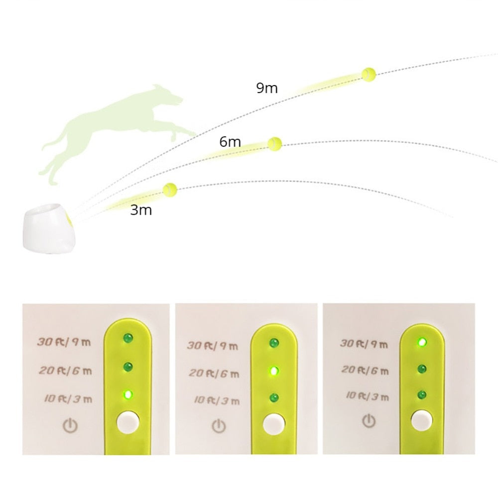 Automatic Tennis Ball Launcher For Dogs