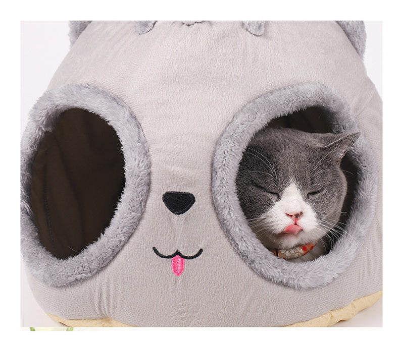 Cute Cat Bed Kitty Cave