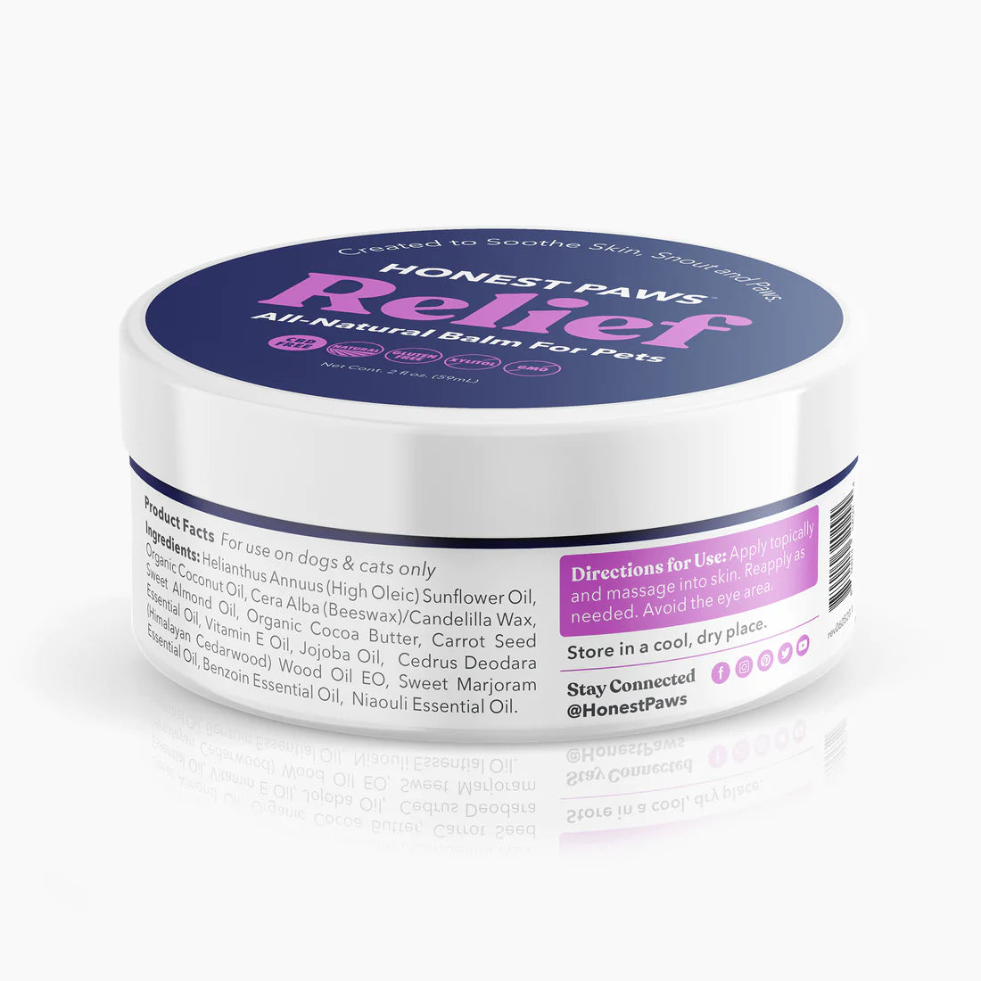 Honest Paws Relief Paw Balm