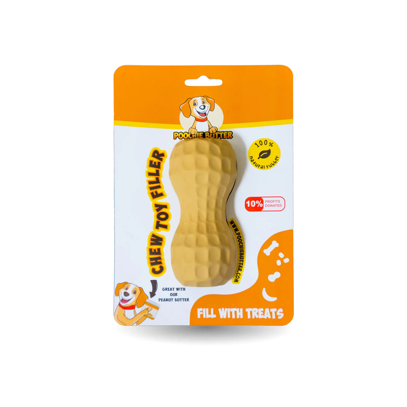 Poochie Butter Fill Chew Toy (Medium)