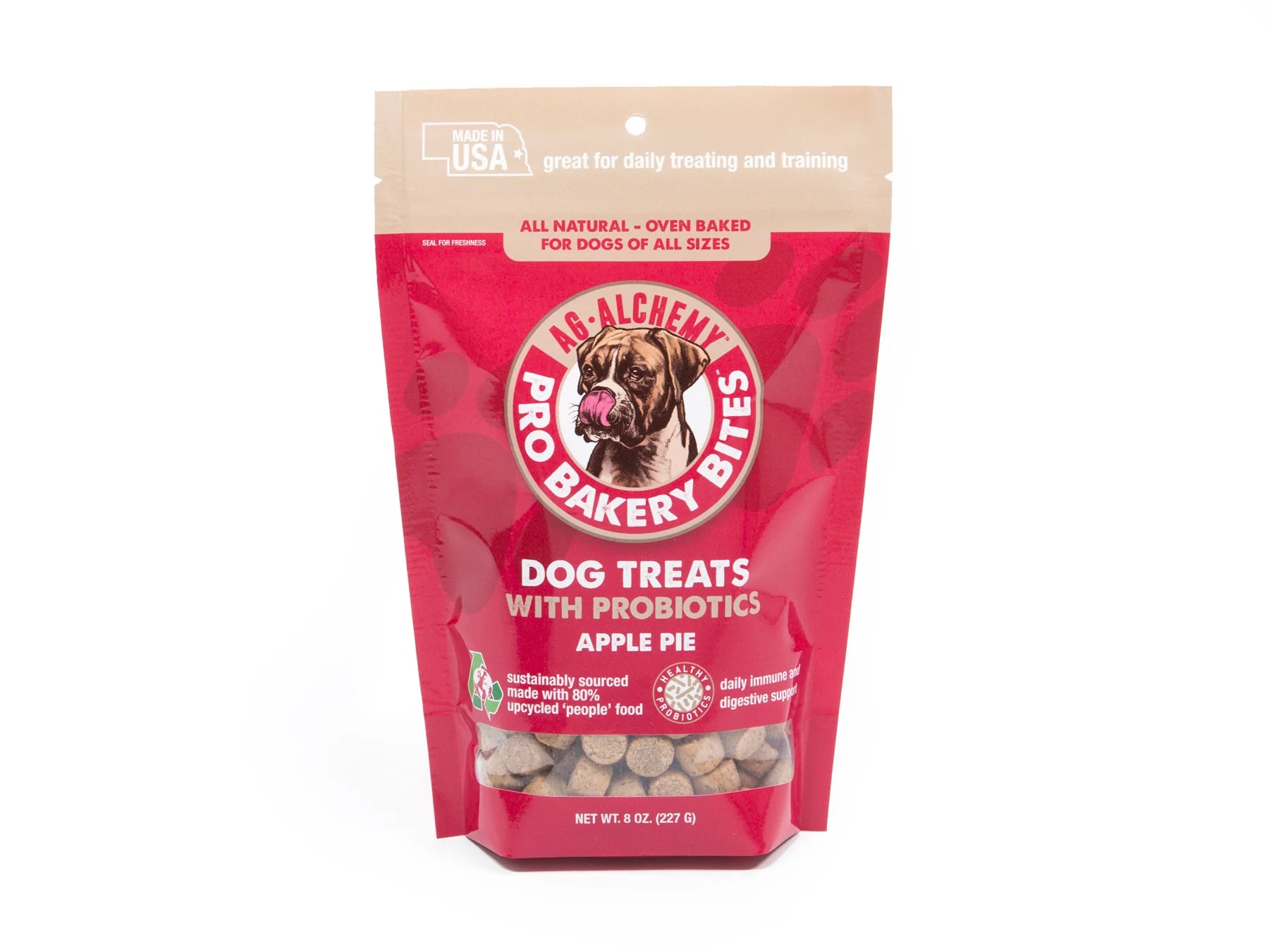 Ag-Alchemy Pro Bakery Bites - Apple Pie with Probiotics Dog Treats