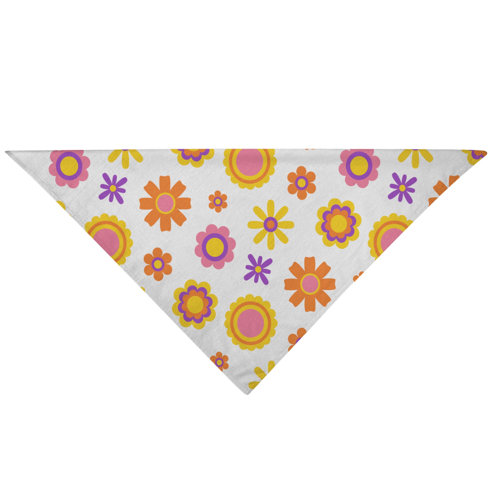 Pretty Flowers Dog Bandana