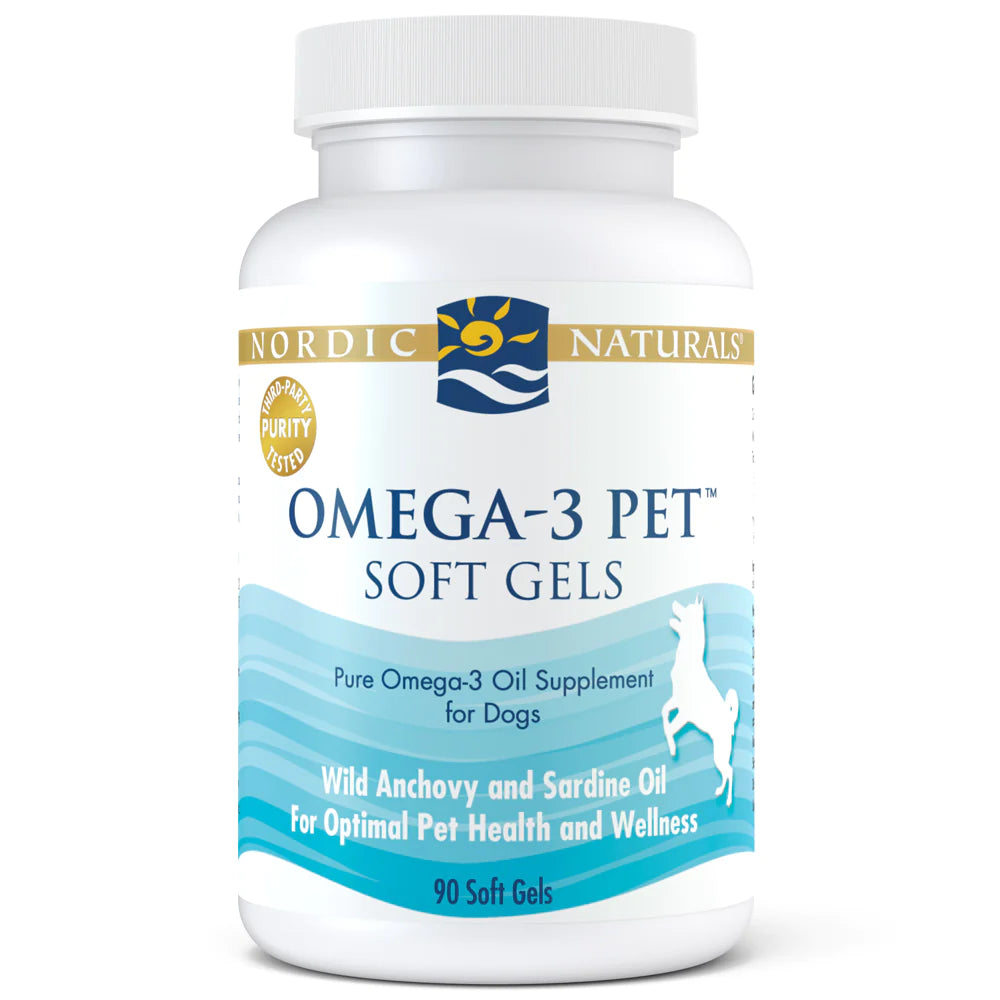 Nordic Naturals Omega-3 Pet Softgels Supplement for Dogs