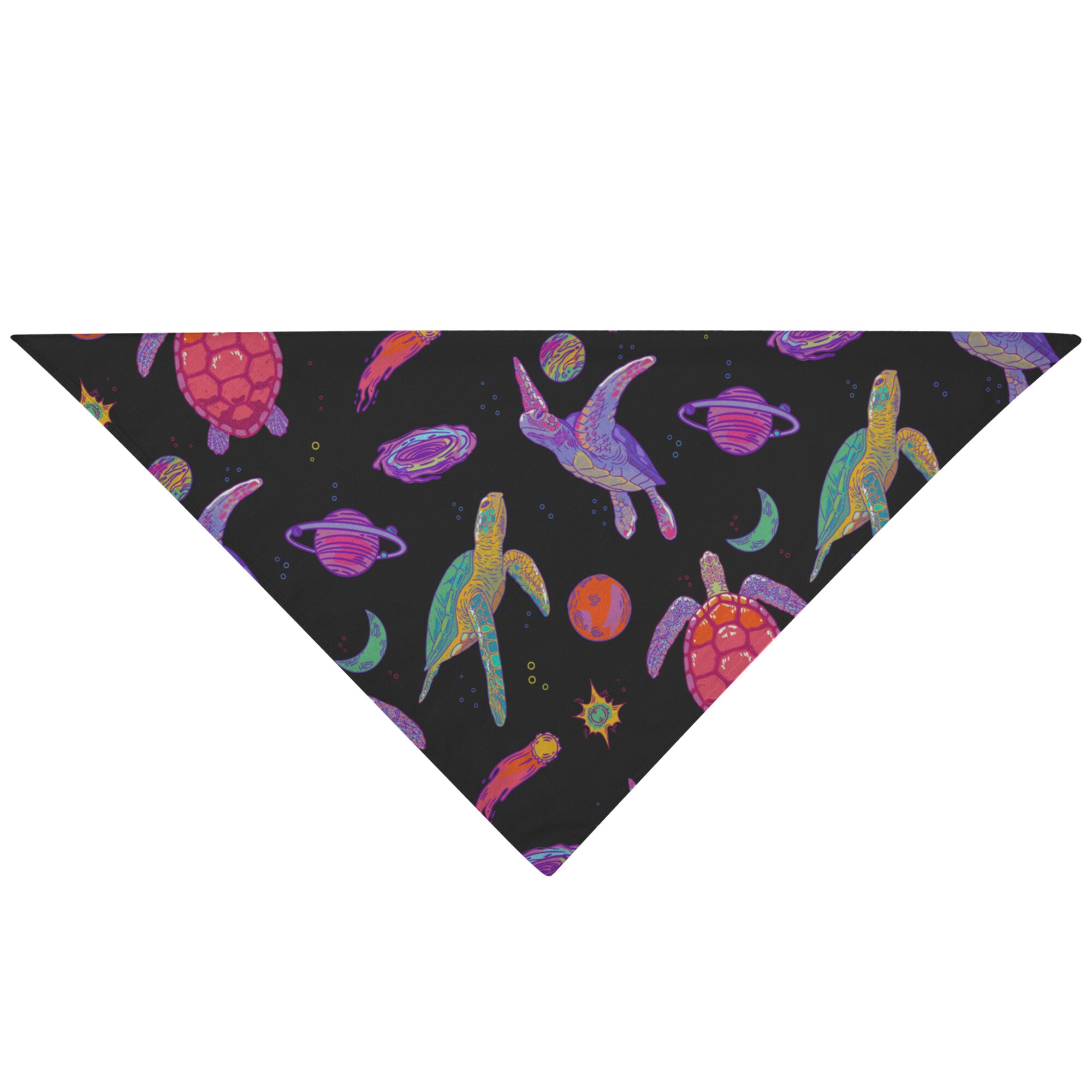 Space Turtles Dog Bandana