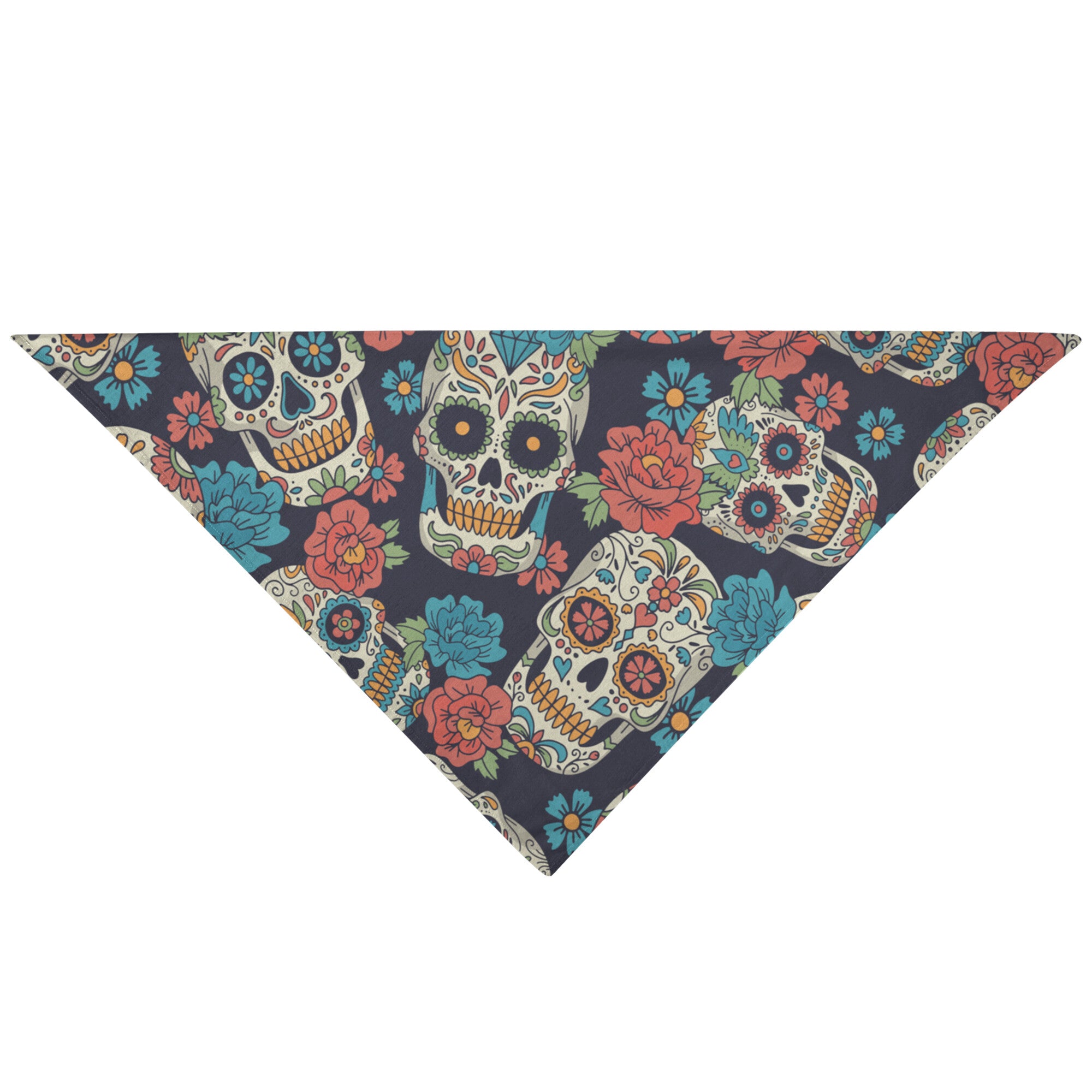 Sugar Skulls Dog Bandana