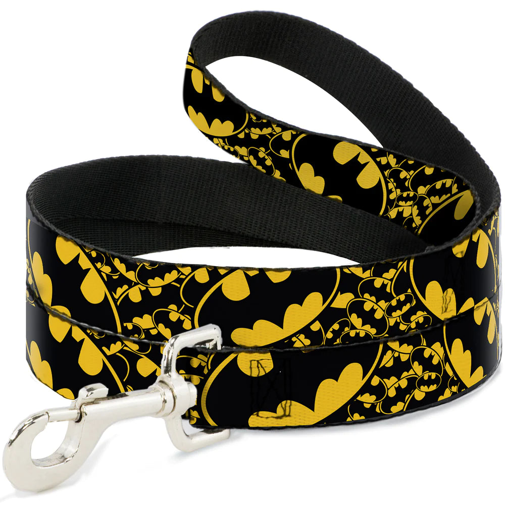 Buckle-Down Bat Signals Stacked Dog Leash