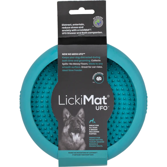 LickiMat UFO Slow Feeder Dog Bowl