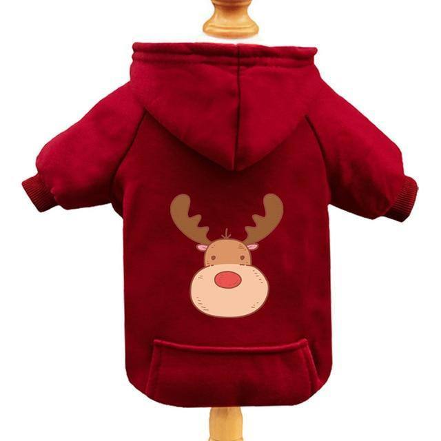 Christmas moose hoodie - Pawfiestastore