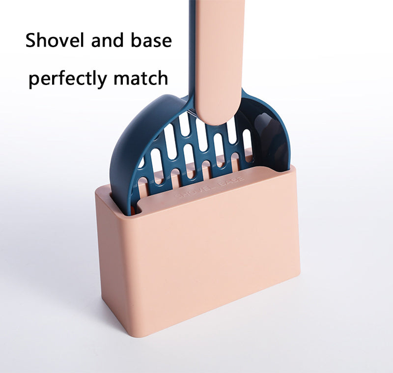 Cat Litter Shovel with base