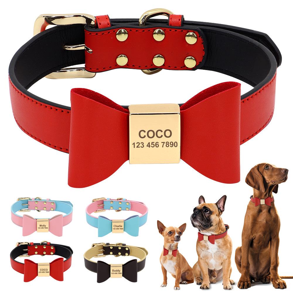 Bow Buckle Collar (Customizable)