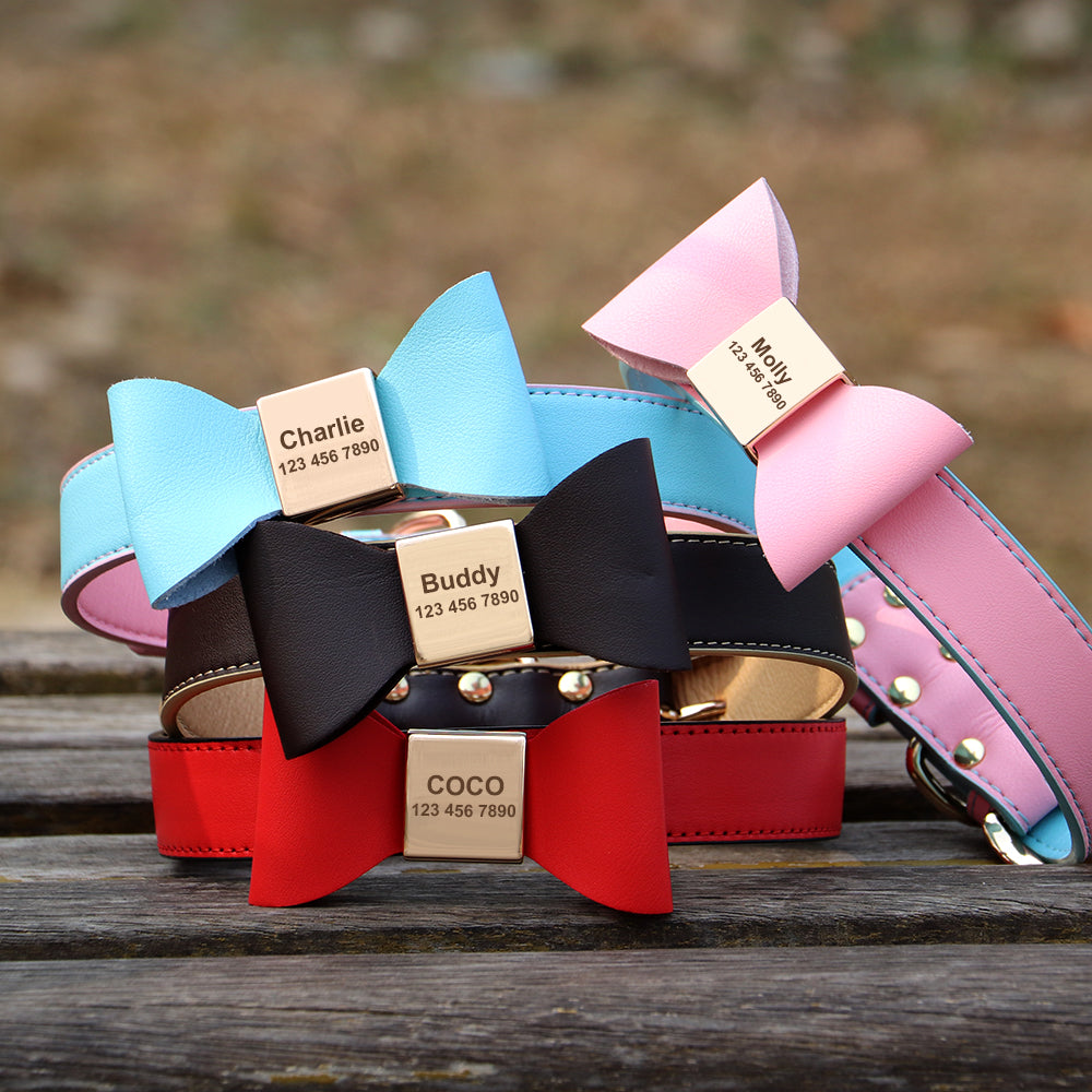 Bow Buckle Collar (Customizable)