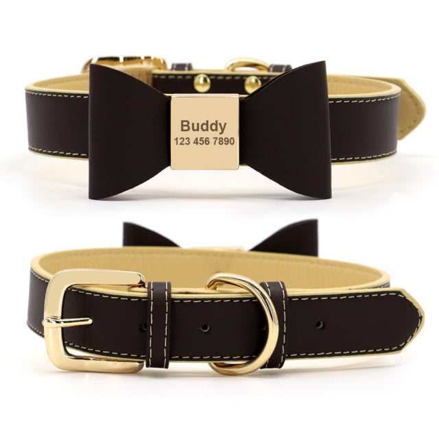 Bow Buckle Collar (Customizable)