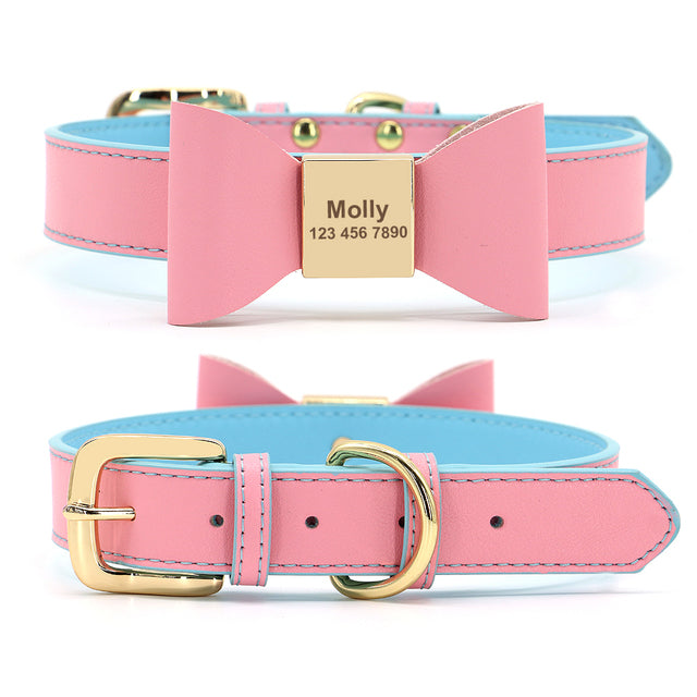 Bow Buckle Collar (Customizable)