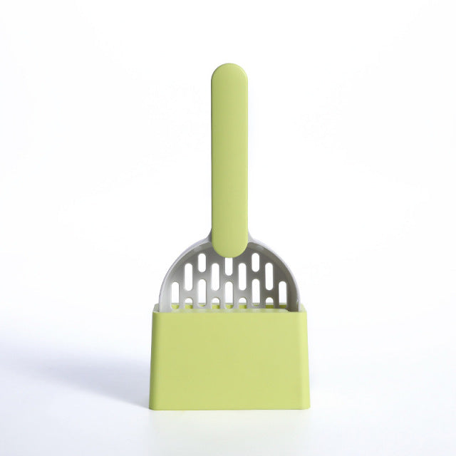 Cat Litter Shovel with base