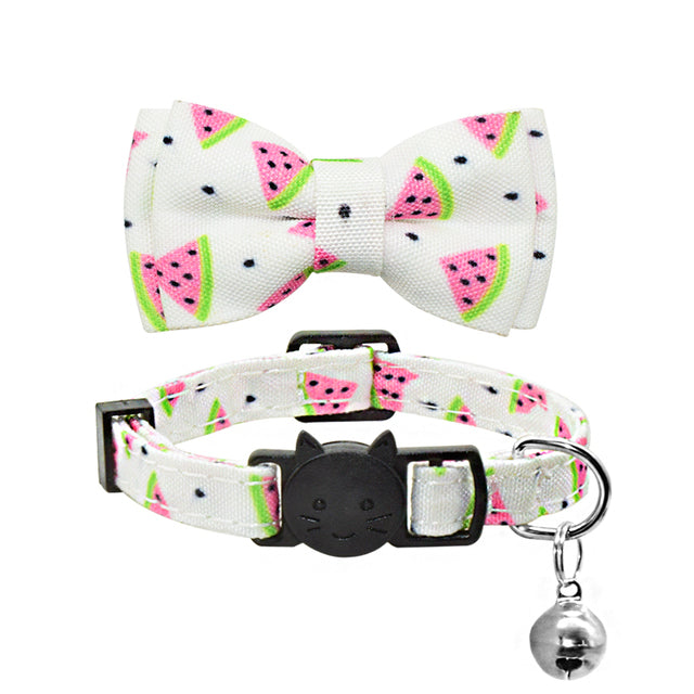 Cute Bow Tie Cat Collar