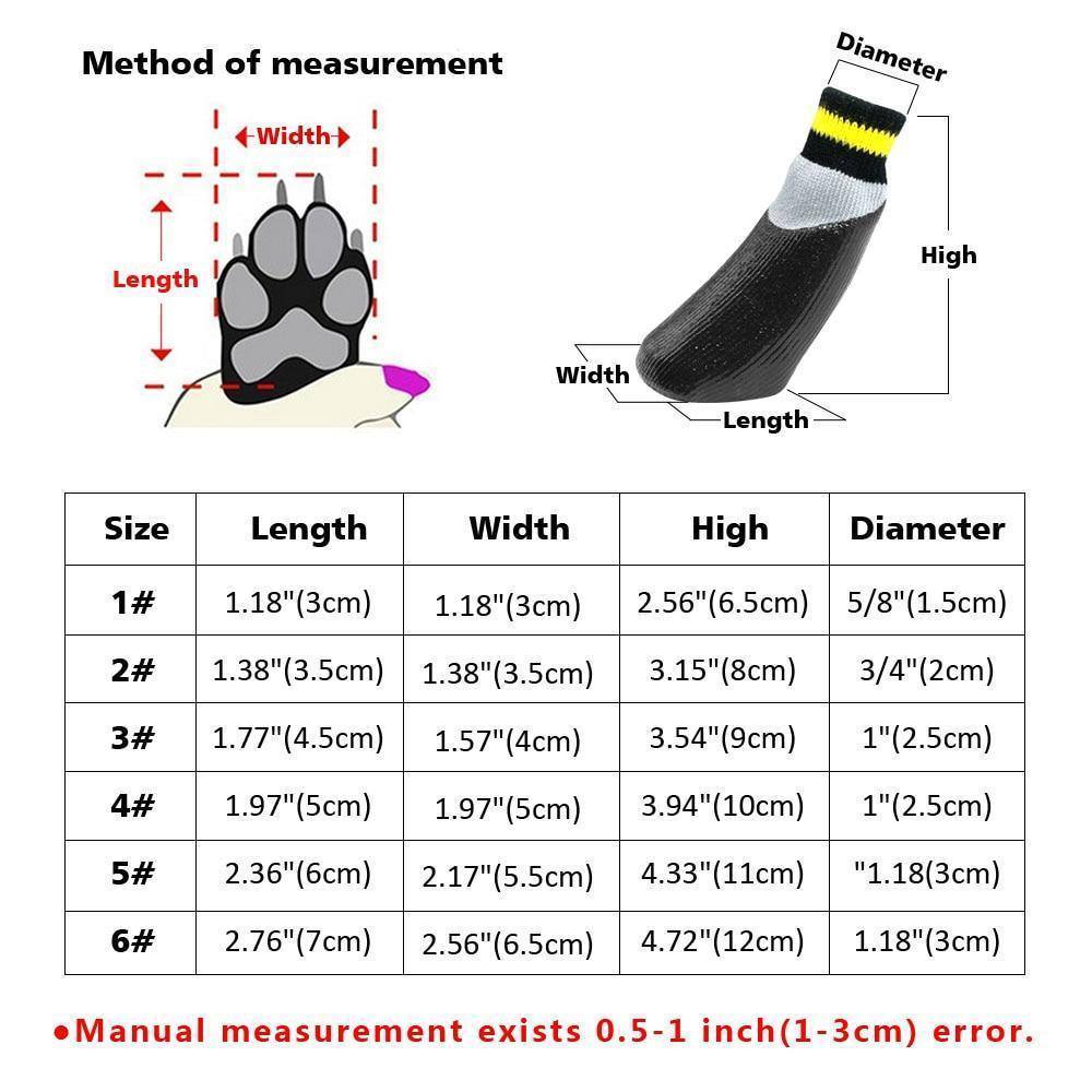 Non-Slip Dog Socks - Pawfiestastore