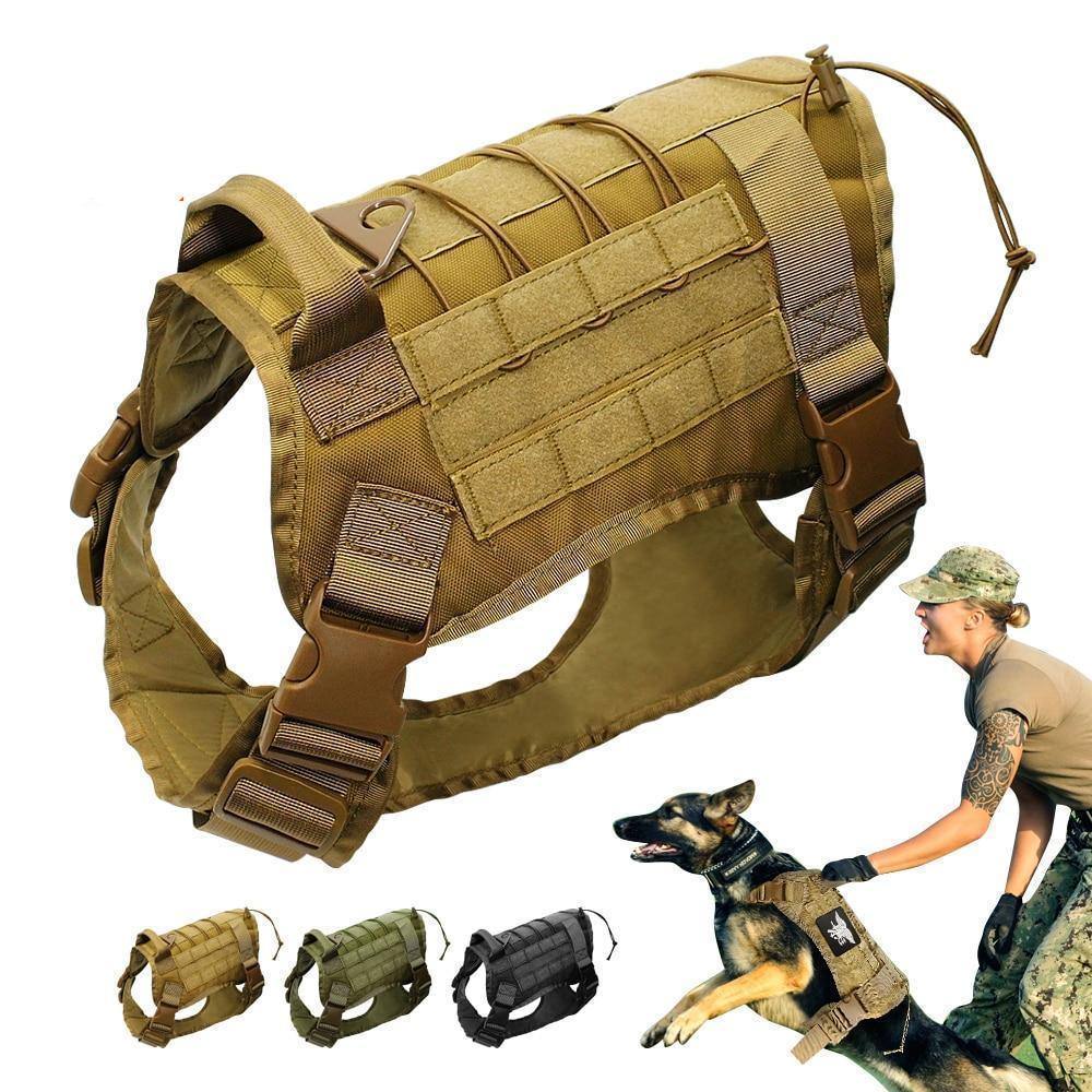 Tactical Dog Military vest K9 - Pawfiestastore